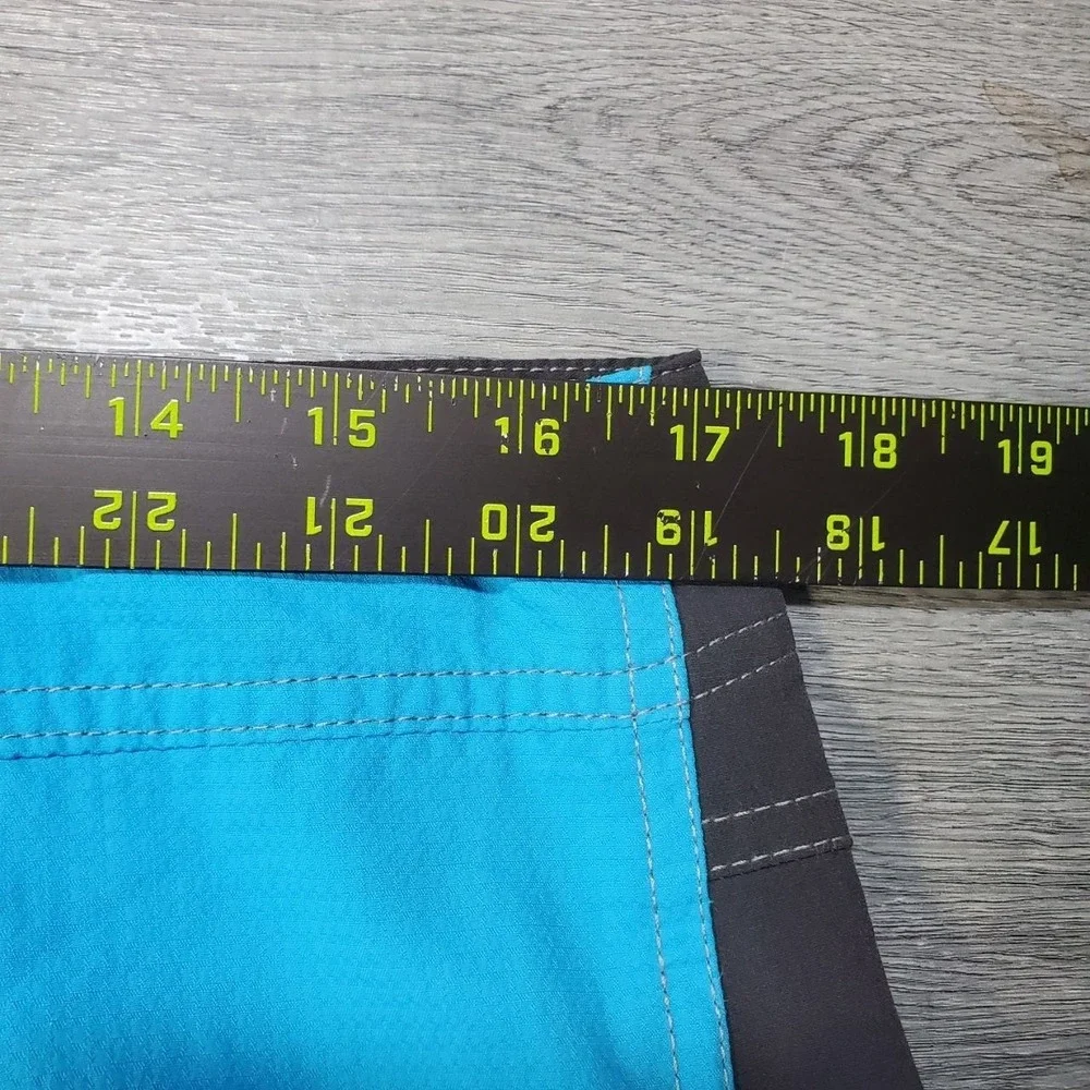 Kuhl‎ Mutiny River Board Shorts Mens 34 Blue Stretch Swim Trunks Surf Beach